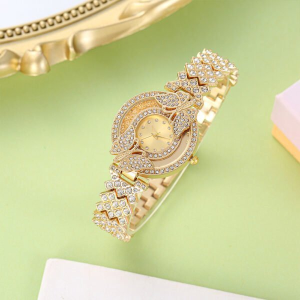Buterfly Fashionable Watch For Women+Box - - Image 2
