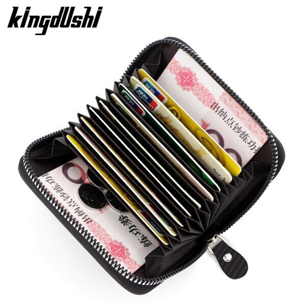 Multi Slot Card Holder Vintage Small Wallet - Image 2